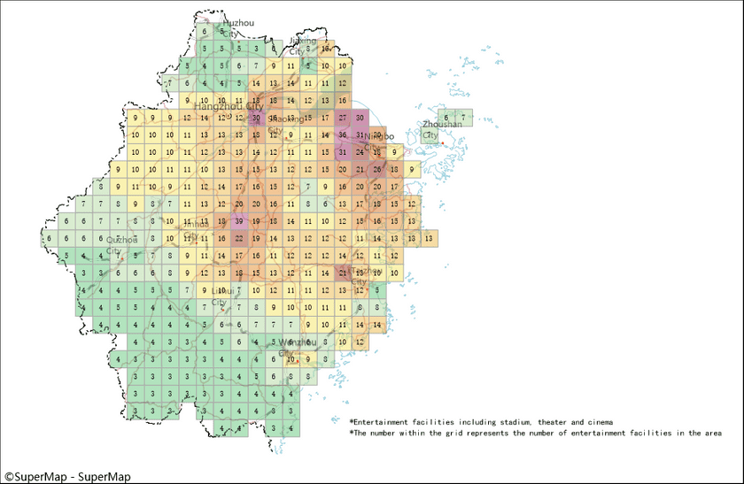 Zhejiang Cultural Venues Distribution Map