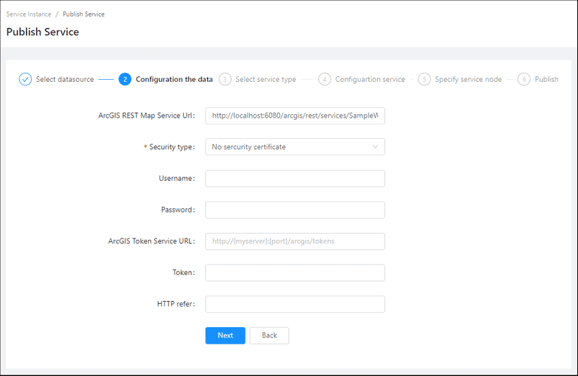 ArcGISRESTconfig